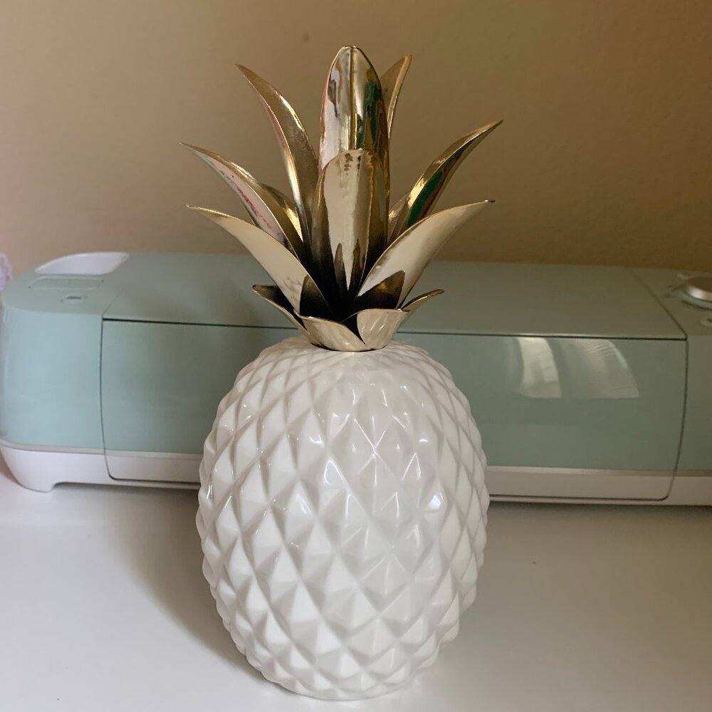 Decorative Ceramic Pineapple